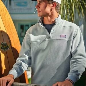 Vineyard Vines Mens Surf Terry Shep 1/4 Zip Pullover Size XL Style# 1K005411
